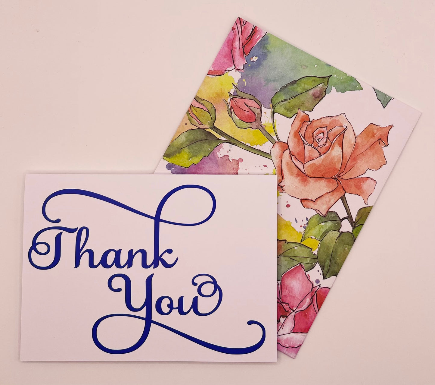 Handmade Thank You/Sorry For Your Loss cards with Envelope