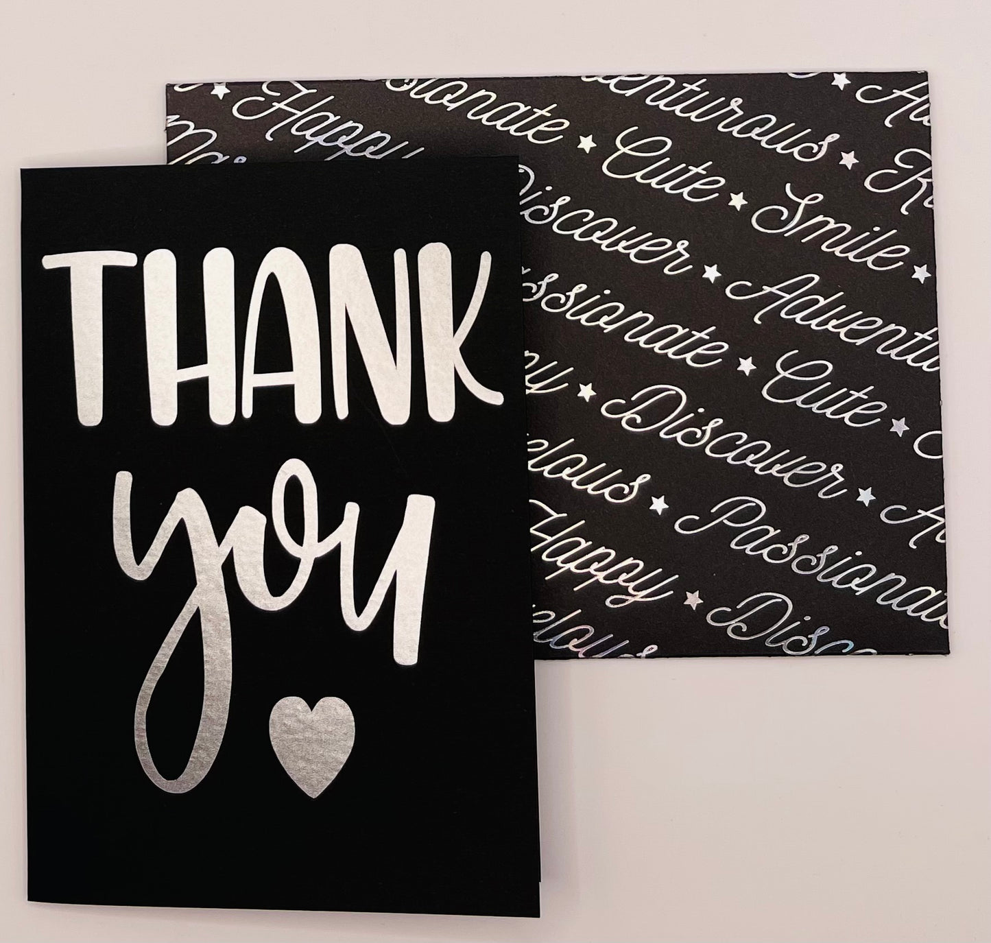 Handmade Thank You/Sorry For Your Loss cards with Envelope