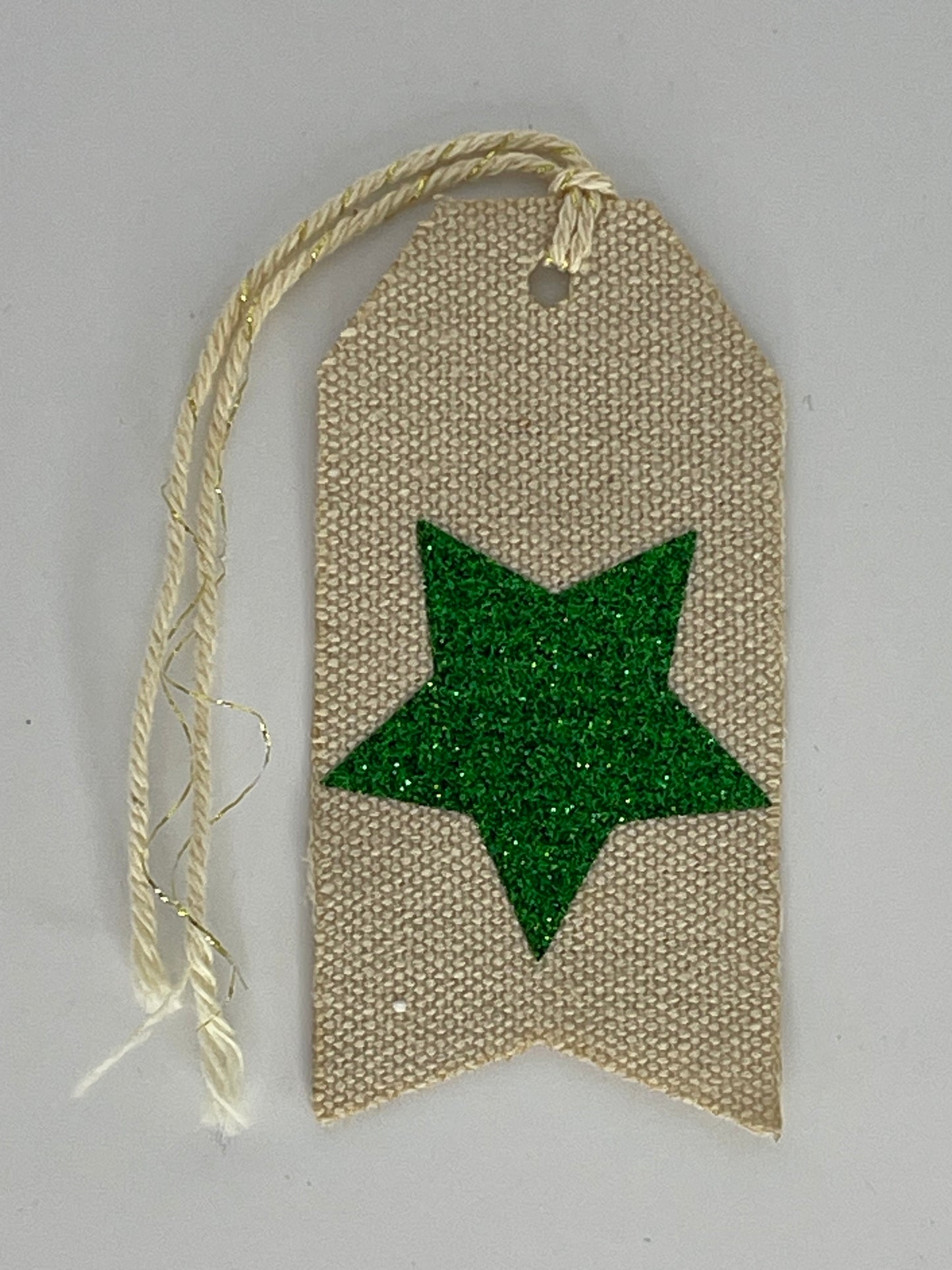 Canvas Christmas Gift Tag