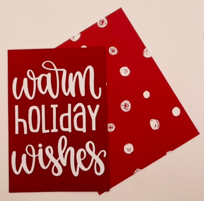 Handmade Christmas Cards with Envelopes