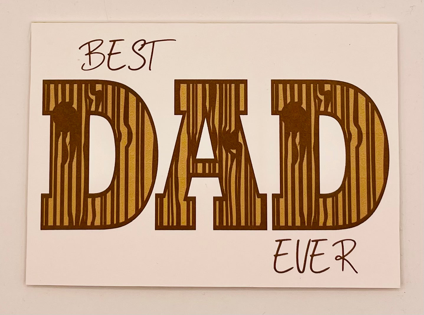 Handmade Dad Appreciation Cards with Envelope