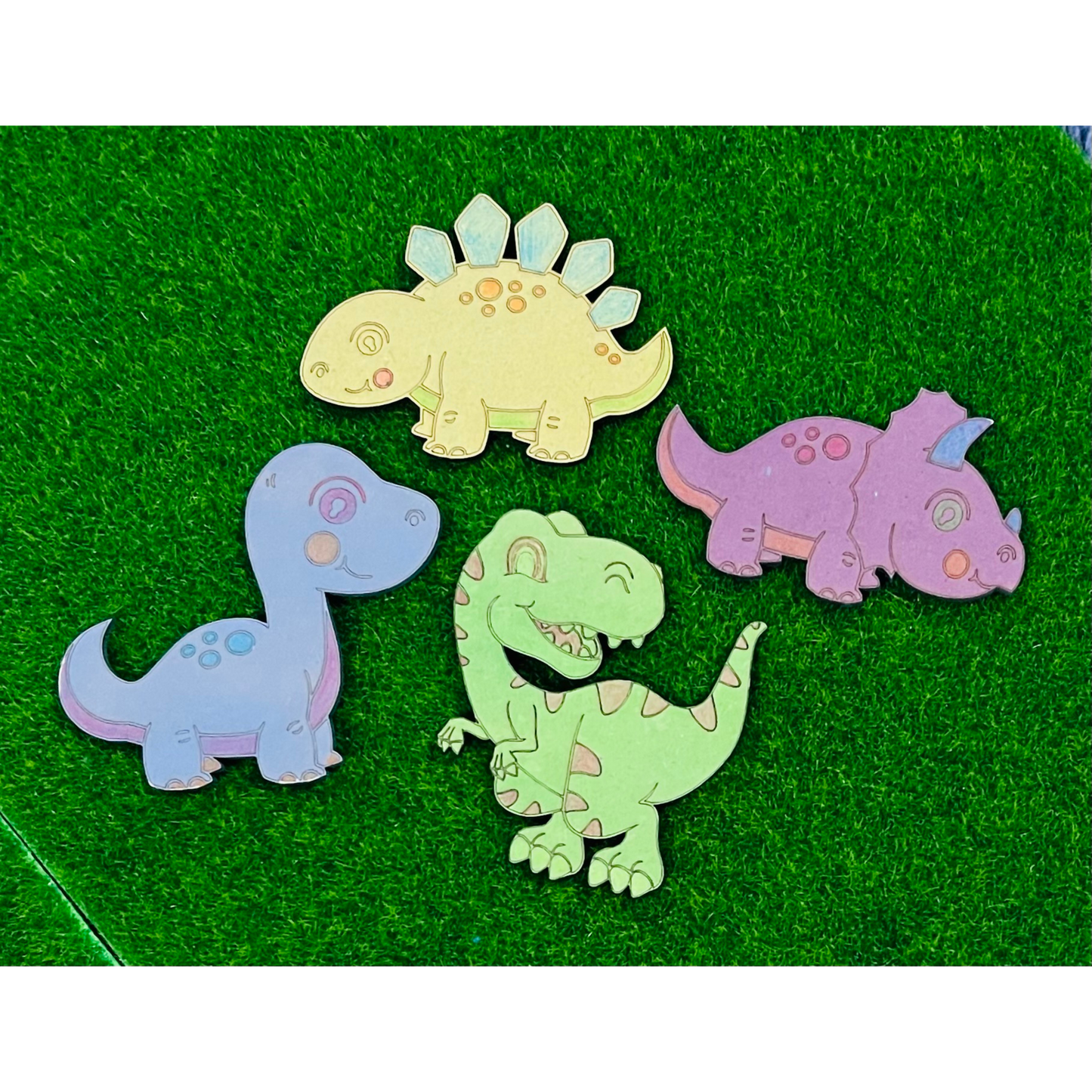 Laser Cut Mini Dino Craft Kits - small