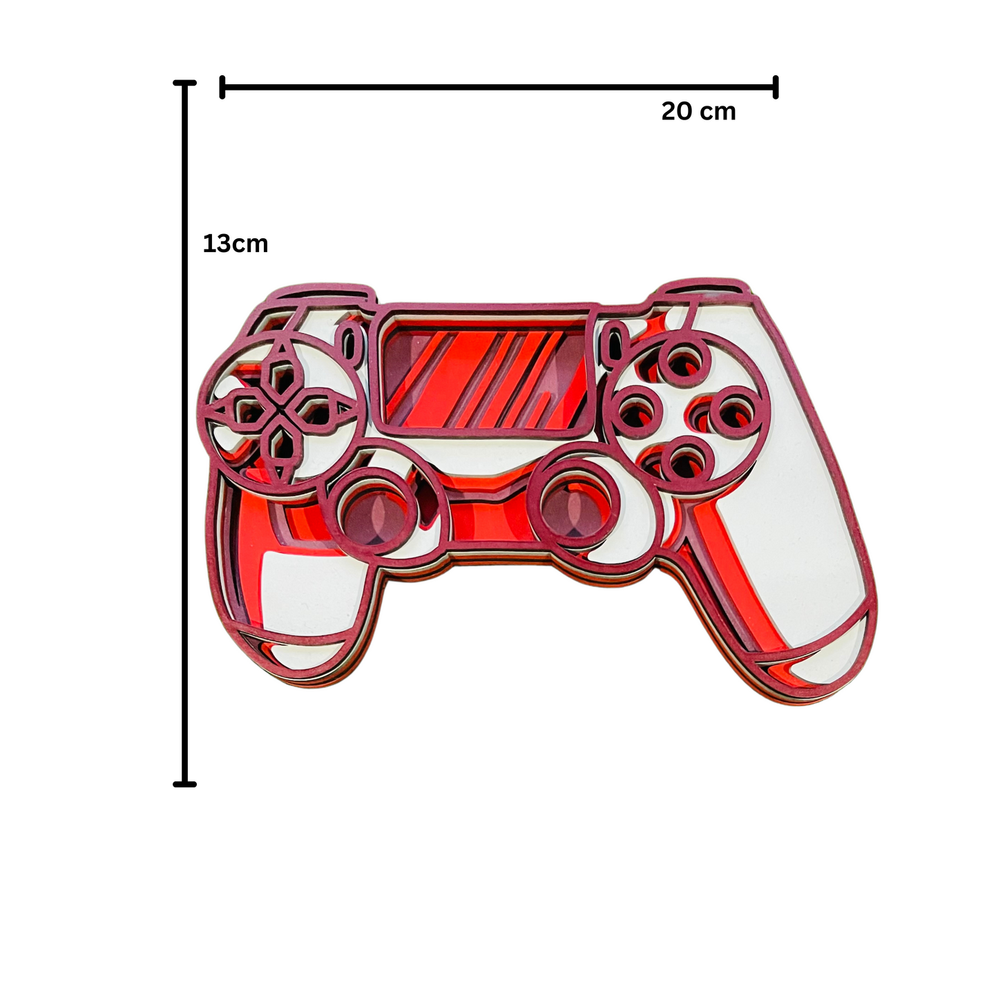 Laser Cut Game Controller Decor