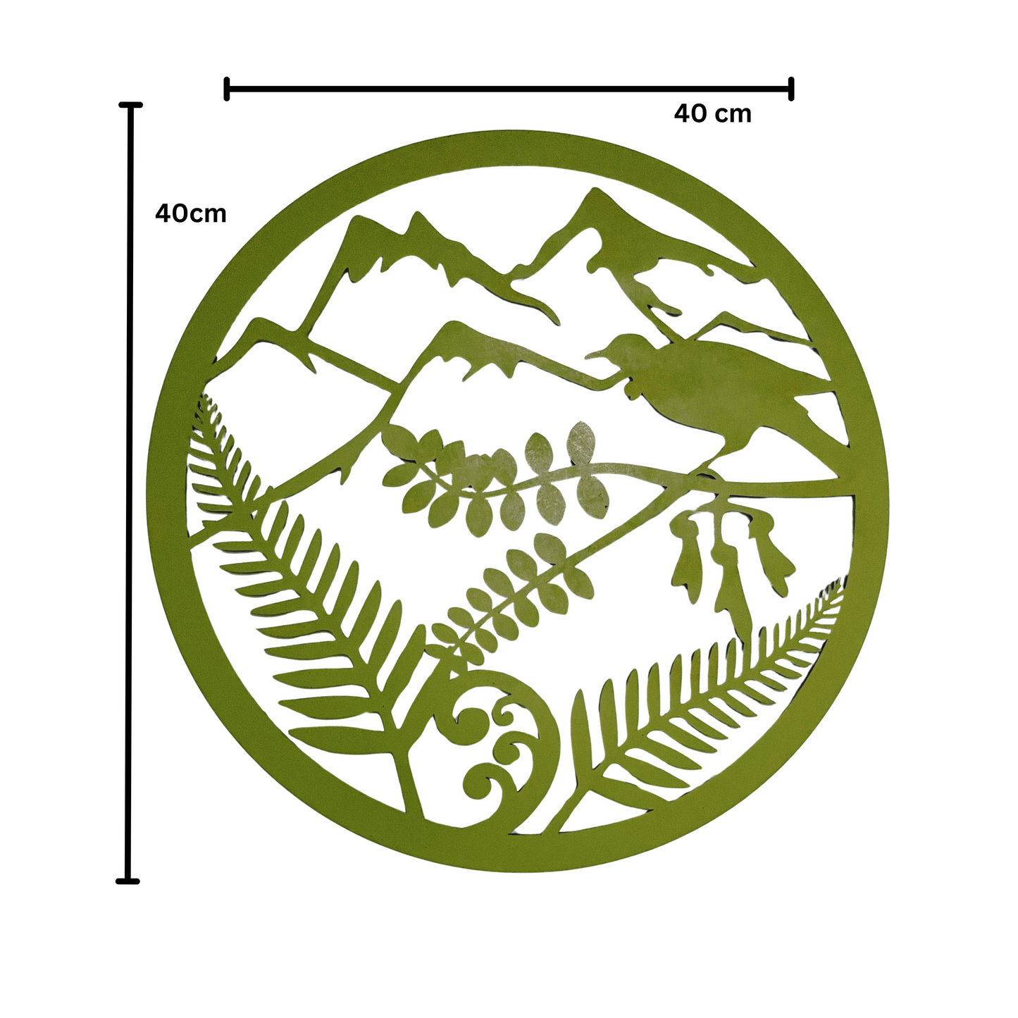Laser Cut NZ Natives Wall Art